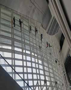 Facade access work, supplied Prope Parliament House project image
